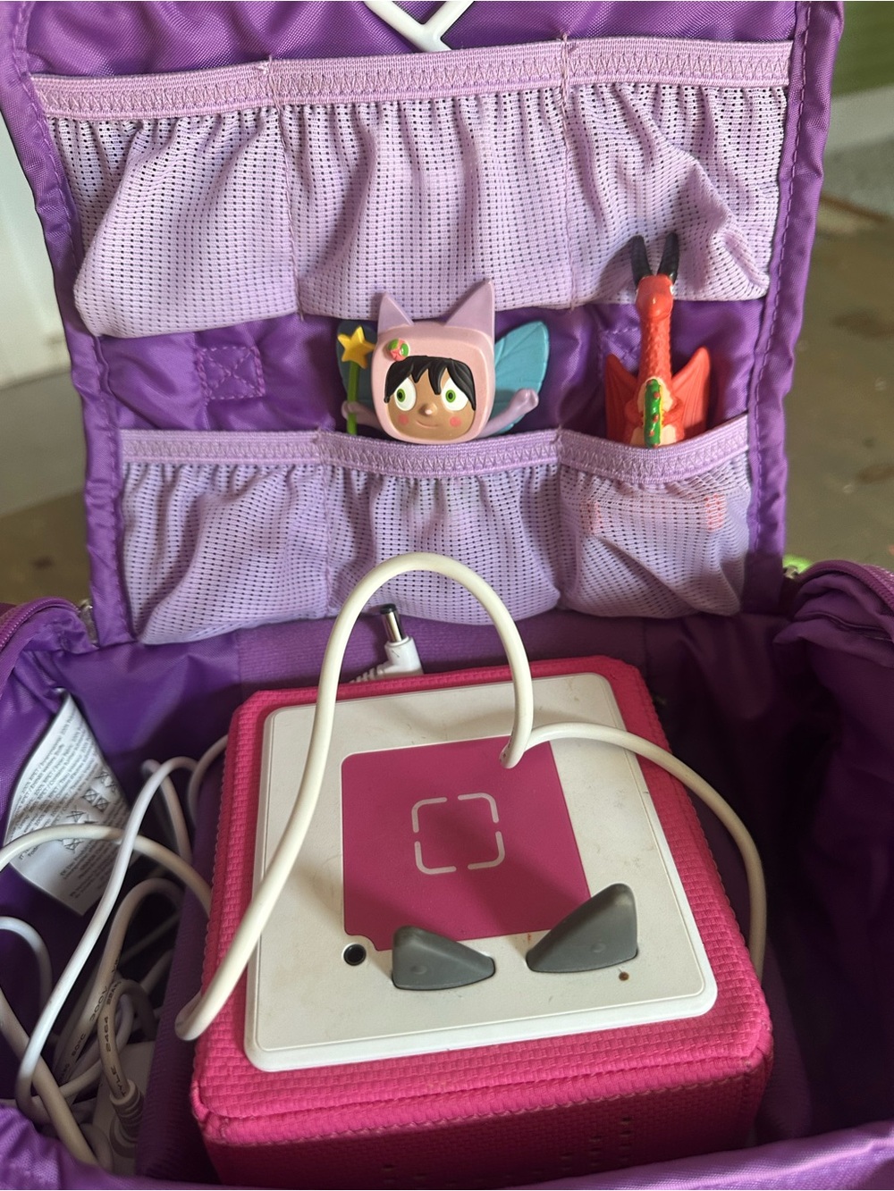 Tonies Pink Portable Kids Audio Player with Cute Character Toys